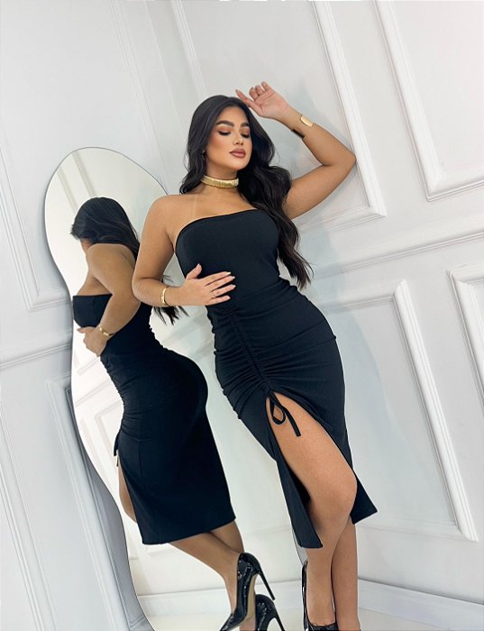Vestido Tiely Preto
