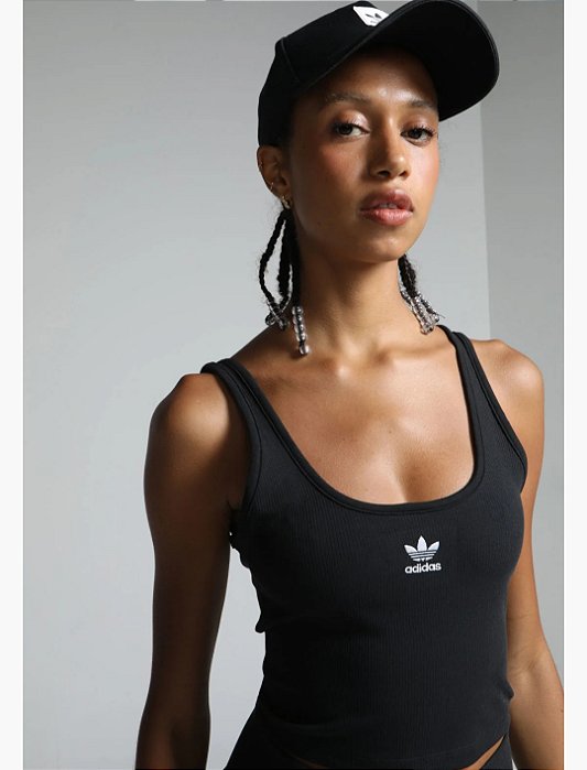 Regata Inspiração Adidas Preta