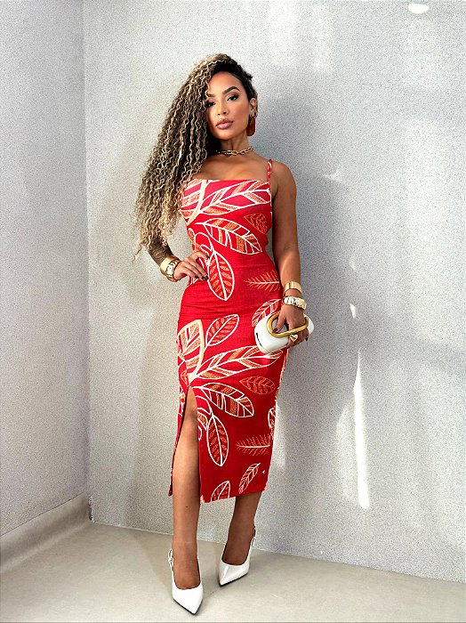 Vestido Heloísa Vermelho