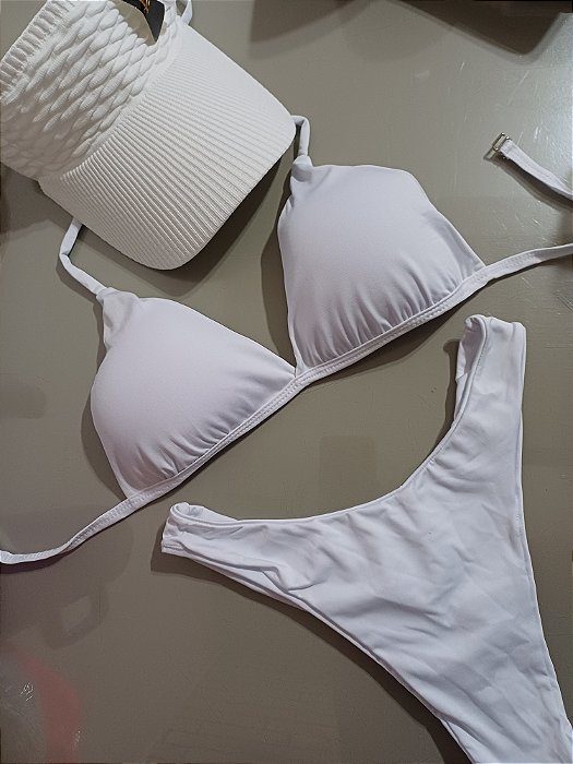 Biquíni Asa delta Branco G