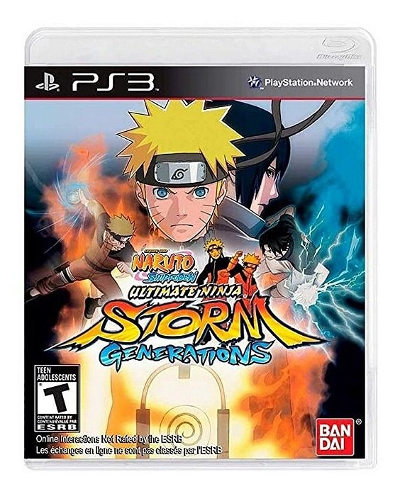 Jogo Naruto Shippuden: Ultimate Ninja Storm Generations - PS3 (USADO)