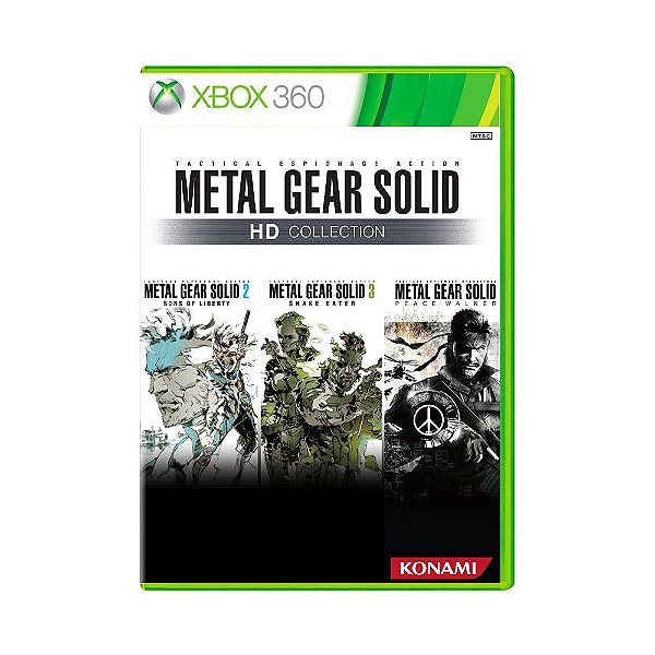 Jogo Metal Gear Solid HD Collection - Xbox 360 (USADO)