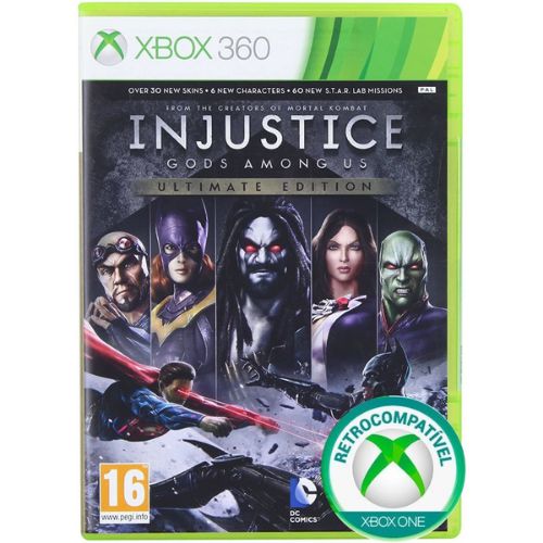 Jogo Injustice Gods Among Us (Ultimate Edition) - Xbox 360 usado
