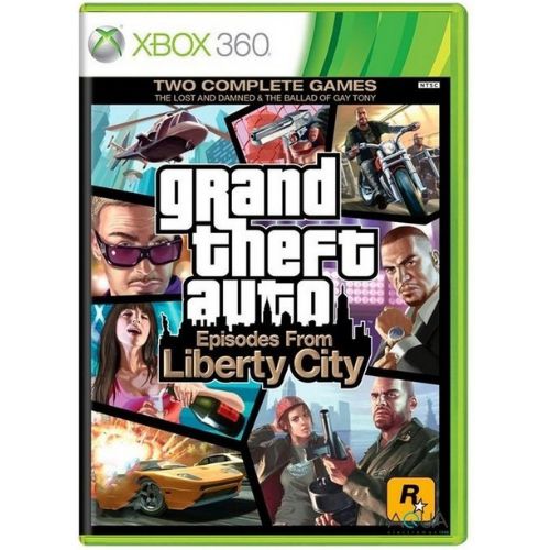 Jogo Grand Theft Auto & Episode From Liberty City (GTA IV) - Xbox 360 usado