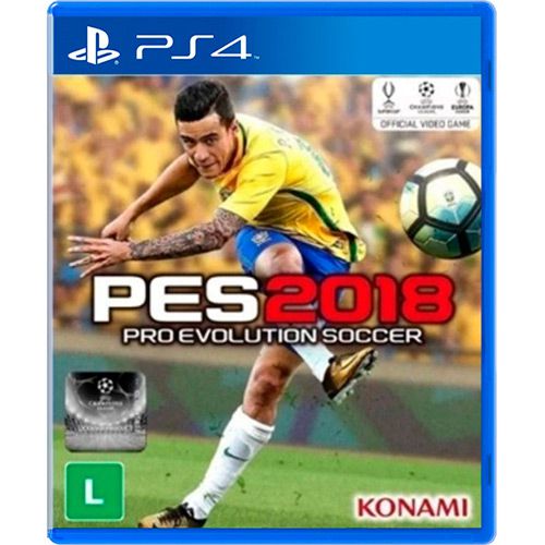 Jogo PES 2018: Pro Evolution Soccer - PS4