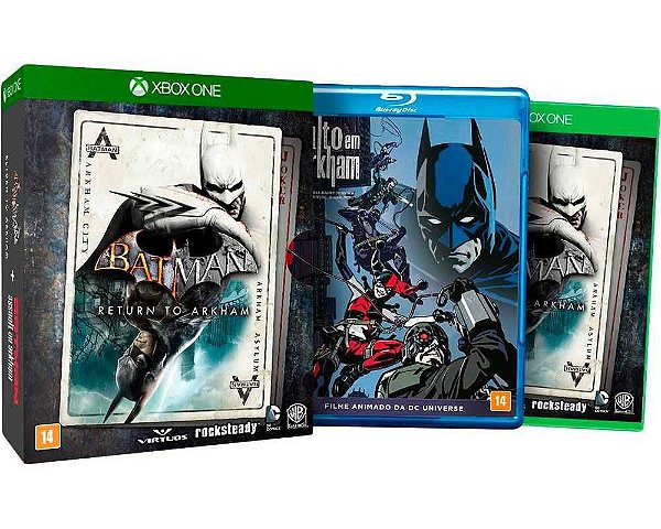 Jogo Batman: Return to Arkham + Bluray - Xbox One (USADO)