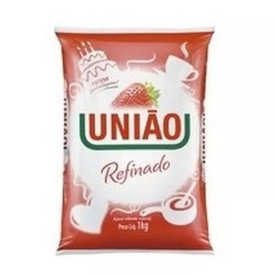 Açucar Uniao Refinada 1Kg - Embalagem 10X1 KG - Preço Unitário R$5,27