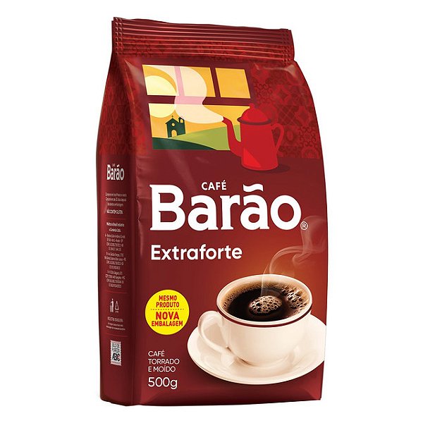 Cafe Barao Extra Forte 500Gr - Embalagem 10X500 GR - Preço Unitário R$32,79
