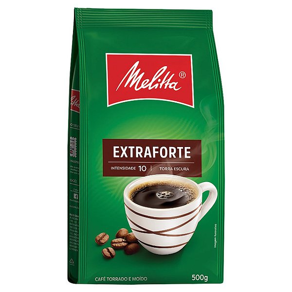 Cafe Melitta Extra Forte 500Gr - Embalagem 10X500 GR - Preço Unitário R$34,40