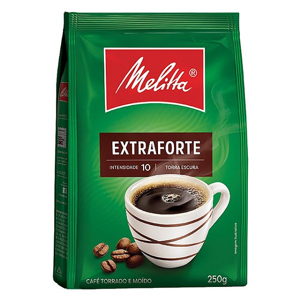 Cafe Melitta Extra Forte 250Gr - Embalagem 20X250 GR - Preço Unitário R$16,00