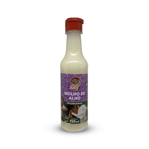 Molho De Alho Sacy 150Ml - Embalagem 24X150 ML - Preço Unitário R$2,60