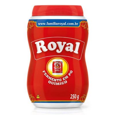 Fermento Em Po Royal 250Gr - Embalagem 6X250 GR - Preço Unitário R$9,67