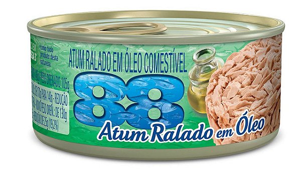 Atum Ralado 88 Oleo 140Gr - Embalagem 1X140 GR