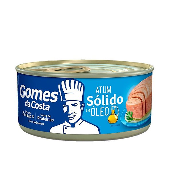 Atum Solido Gomes Da Costa Oleo 170Gr - Embalagem 1X170 GR