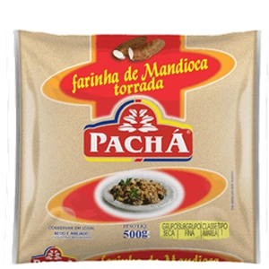 Farinha De Mandioca Pacha Torrada Embalagem Plastica 1Kg - Embalagem 20X1 KG - Preço Unitário R$5,36