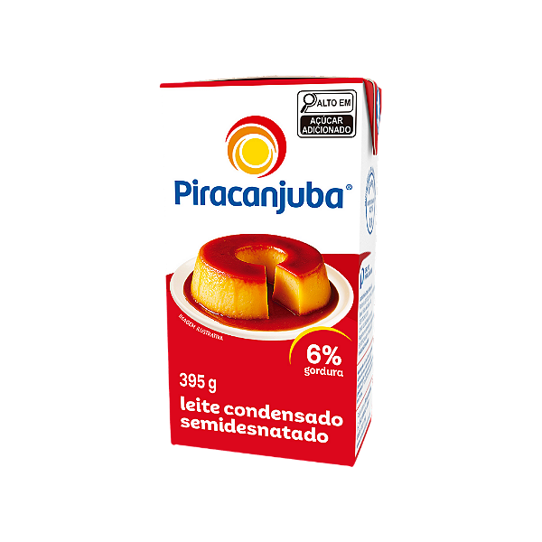 Leite Condensado Tetrapack Piracanjuba 395Gr - Embalagem 27X395 GR - Preço Unitário R$6,19