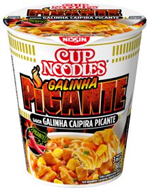 Macarrao Instantaneo Cup Noodles Galinha Caipira Picante 68Gr - Embalagem 24X68 GR - Preço Unitário R$4,35