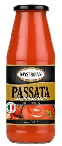 Molho De Tomate Passata Di Pomodori Mastroiani Vidro 680Gr - Embalagem 1X680 GR