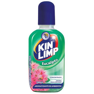 Aromatizante De Ambientes Kin Limp Concentrado Eucalipto 100Ml - Embalagem 1X100 ML