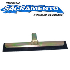 Rodo De Plastico Puxa E Seca Sacramento 40Cm Com Cabo De Madeira - Embalagem 6X1 UN - Preço Unitário R$10,99