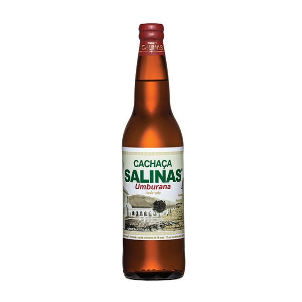 Cachaca Salinas Umburana 600Ml - Embalagem 1X600 ML