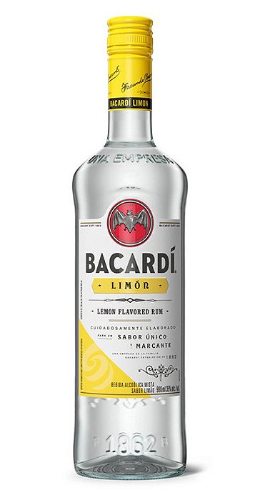 Run Bacardi Limon 980Ml - Embalagem 1X980 ML