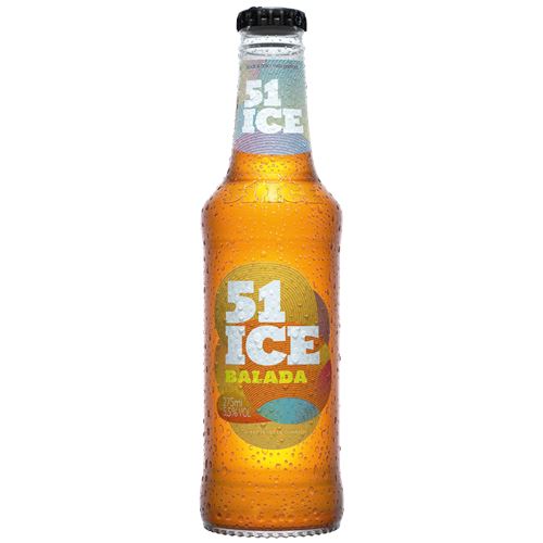 Vodka Ice 51 Long Neck Balada 275Ml - Embalagem 6X275 ML - Preço Unitário R$3,61