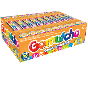 Bala De Goma Americano Gomutcho - Embalagem 30X1 UN - Preço Unitário R$0,75
