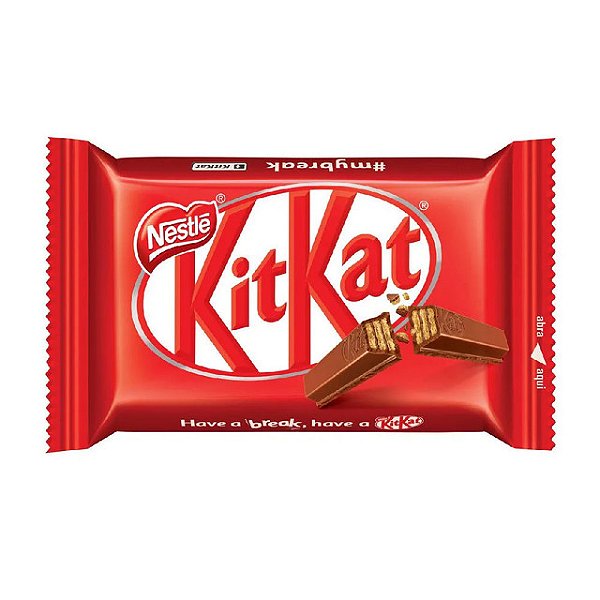 Chocolate Kit Kat Nestle 41,5Gr - Embalagem 24X41,5 GR - Preço Unitário R$3,48