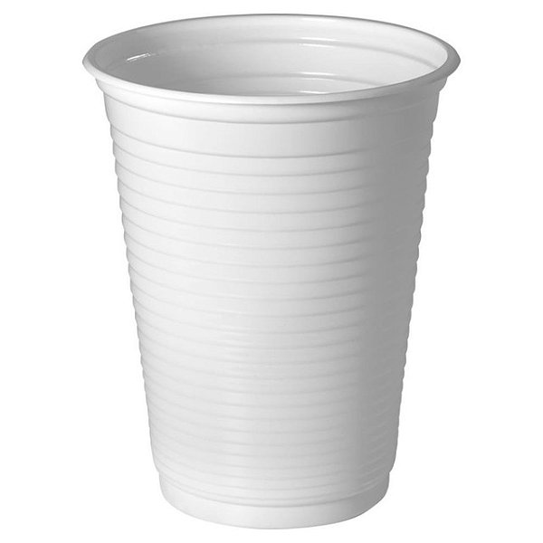 Copo Descartavel Copobras Branco Leitoso 200Ml Pp - Embalagem 25X100 UN - Preço Unitário R$6,50