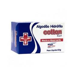 Algodao Cotton Line Hidrofilo Family Care 50Gr - Embalagem 1X50 GR