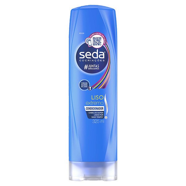 Condicionador Seda Liso Extremo 325Ml - Embalagem 1X325 ML