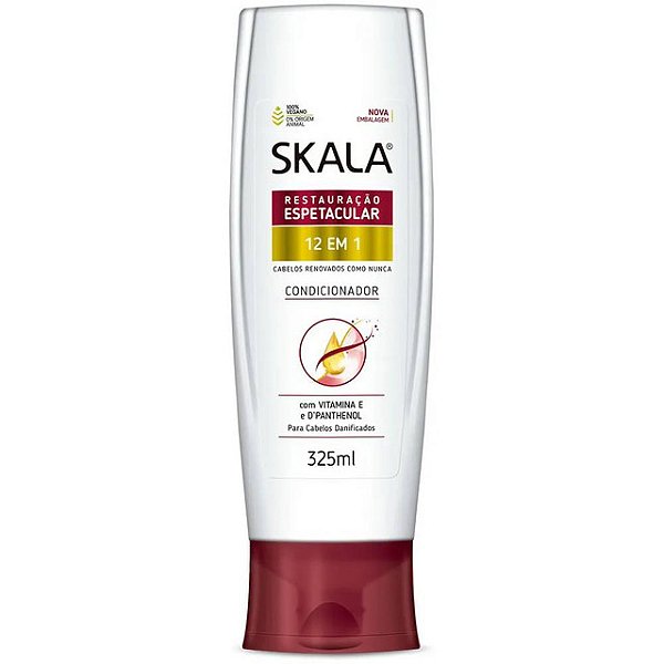 Condicionador Skala 12 Em 1 Plus 325Ml - Embalagem 1X325 ML