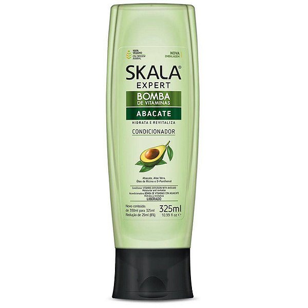 Condicionador Skala Bomba Vitaminas Abacate 325Ml - Embalagem 1X325 ML