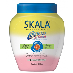 Creme De Cabelo Hidratante Skala Coquetel De Frutas 1Kg - Embalagem 6X1 KG - Preço Unitário R$9,51