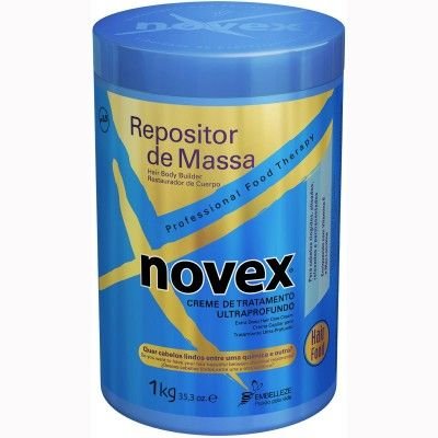 Creme De Cabelo Para Tratamento Novex Reparaçao Total Do Fio Repositor De Massa 1Kg - Embalagem 1X1 KG