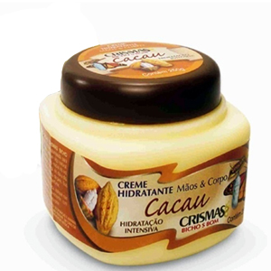Creme Hidratante Crismas Bicho Da Seda Bom Cacau Maos E Corpo 230Gr - Embalagem 1X230 GR