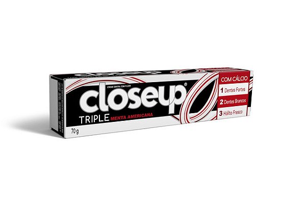 Creme Dental Close Up Triple Menta 70Gr - Embalagem 12X70 GR - Preço Unitário R$2,47