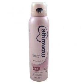 Desodorante Aerossol Monange Feminino Hidrataçao Intensiva 150Ml - Embalagem 1X150 ML