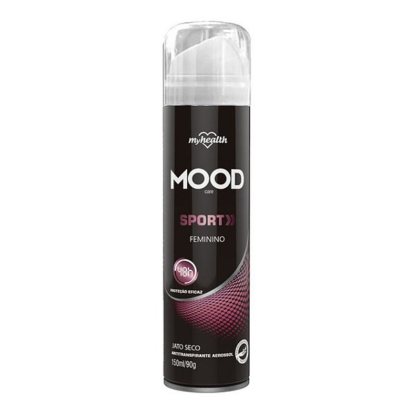 Desodorante Aerossol Mood Feminino Sport 150Ml - Embalagem 1X150 ML