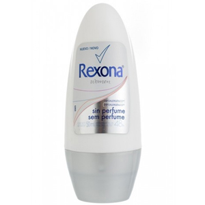Desodorante Rollon Rexona Sem Perfume Branco 50Ml - Embalagem 1X50 ML