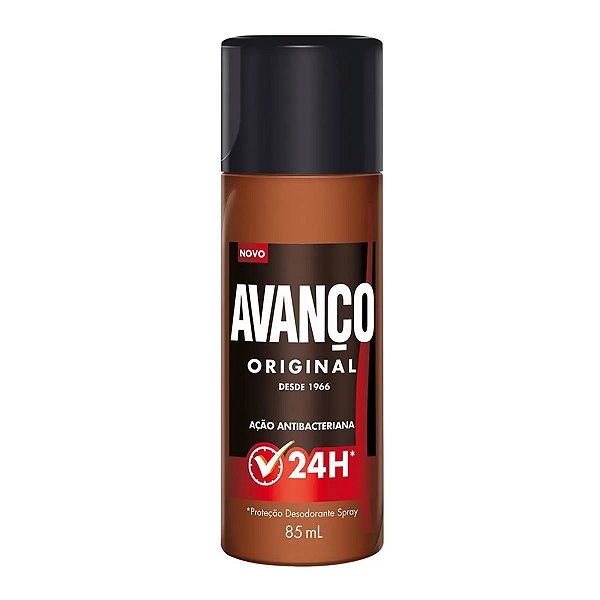 Desodorante Spray Avanco 85Ml - Embalagem 12X85 ML - Preço Unitário R$6,23