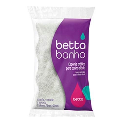 Esponja Bucha De Banho Betta Banho Sortida - Embalagem 36X1 UN - Preço Unitário R$2,60