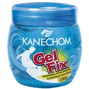 Gel Fixador De Cabelo Kanechom Azul 230Gr - Embalagem 12X230 GR - Preço Unitário R$5,66