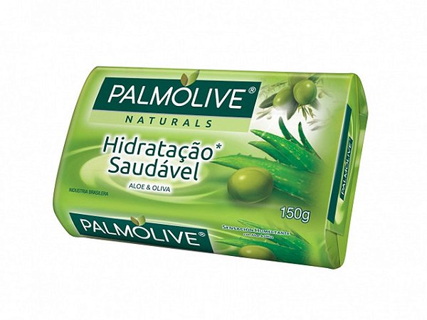 Sabonete Palmolive Suave Hidrataçao Saudavel Aloe E Oliva 150Gr - Embalagem 12X150 GR - Preço Unitário R$4,02