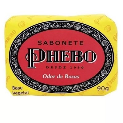 Sabonete Phebo Odor De Rosas Amarelo 90Gr - Embalagem 12X90 GR - Preço Unitário R$4,79