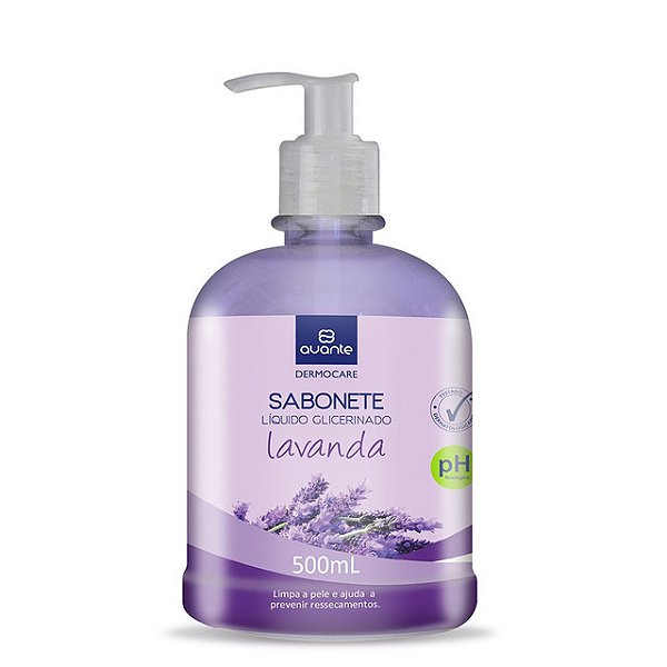 Sabonete Liquido Avante Lavanda 500Ml - Embalagem 1X500 ML