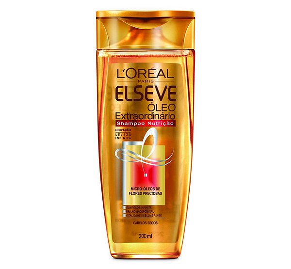 Shampoo Elseve Oleo Extraordinario Nutriçao 200Ml - Embalagem 1X200 ML