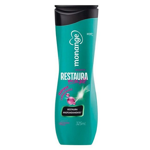 Shampoo Monange Restaura Gosto 325Ml - Embalagem 1X325 ML