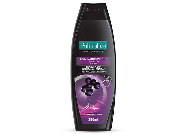 Shampoo Palmolive Iluminador Pretos 350Ml - Embalagem 1X350 ML